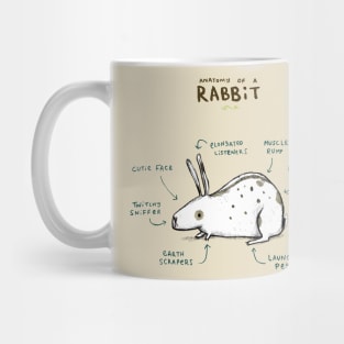 Anatomy of a Rabbit Mug